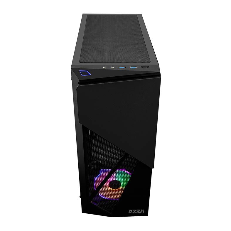 Gabinete Gamer AZZA Inferno 310DH Lateral de Vidro LED ARGB, CSAZ-310DH