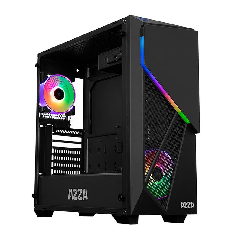 Gabinete Gamer AZZA Inferno 310DH Lateral de Vidro LED ARGB, CSAZ-310DH