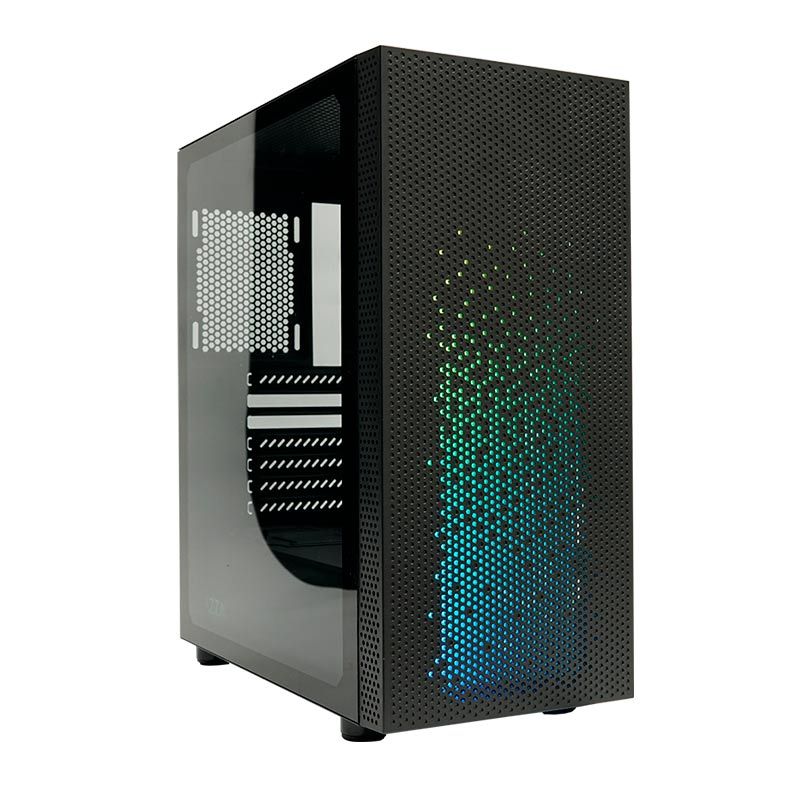 Gabinete Gamer AZZA Celesta 340 Lateral de Vidro LED RGB, CSAZ-340