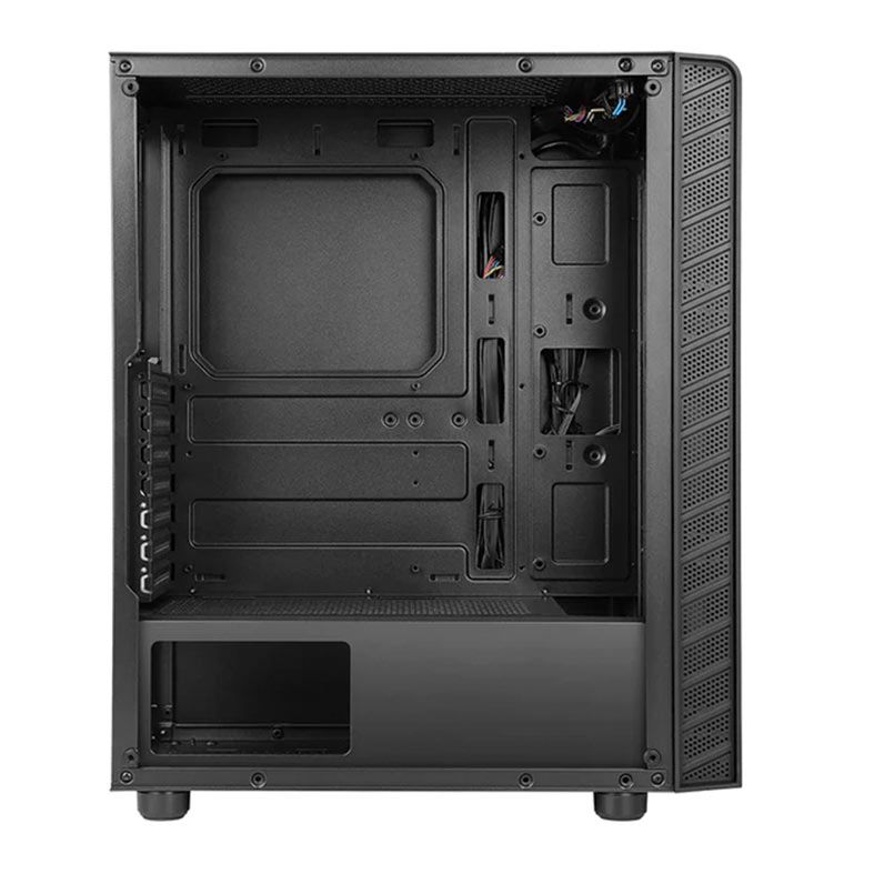 Gabinete Gamer AZZA Prime, Lateral de Vidro, Com 3 Fans, Preto, CSAZ-360