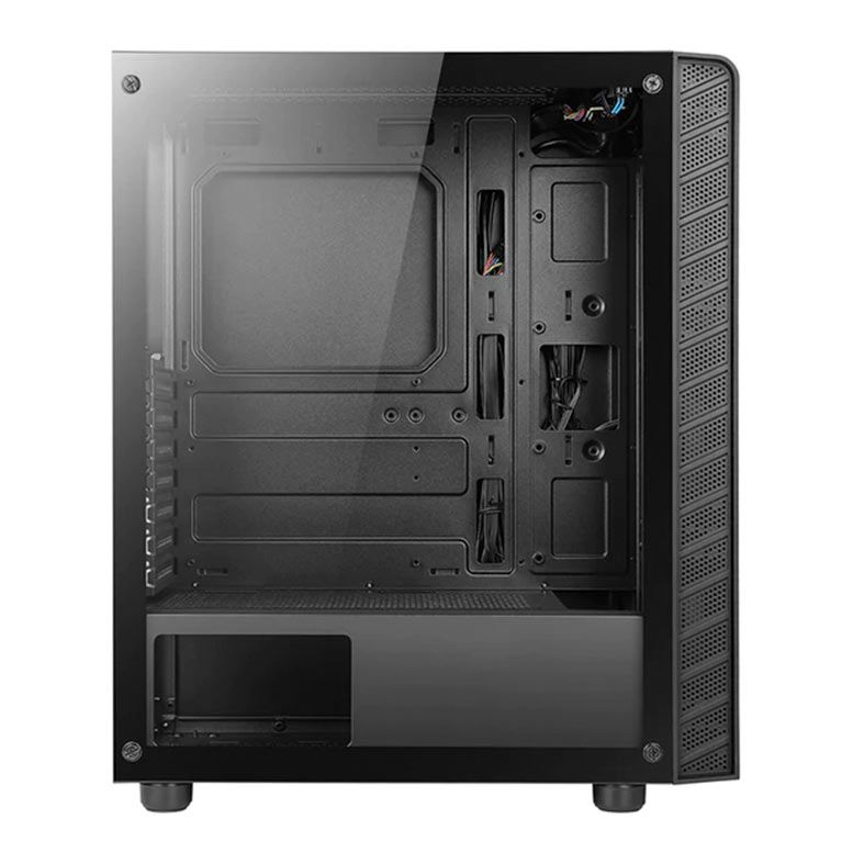 Gabinete Gamer AZZA Prime, Lateral de Vidro, Com 3 Fans, Preto, CSAZ-360