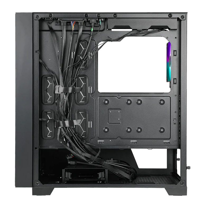 Gabinete Gamer AZZA Neo, Lateral de Vidro, Com 4 Fans, Preto, CSAZ-500