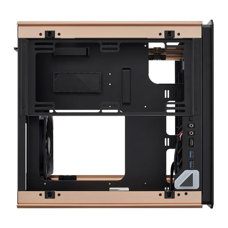Gabinete Gamer AZZA Regis, Laterais de Vidro, Com 1 Fan, Preto, CSAZ-902