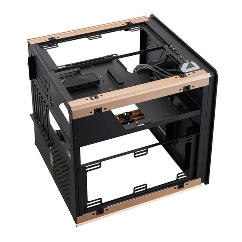 Gabinete Gamer AZZA Regis, Laterais de Vidro, Com 1 Fan, Preto, CSAZ-902