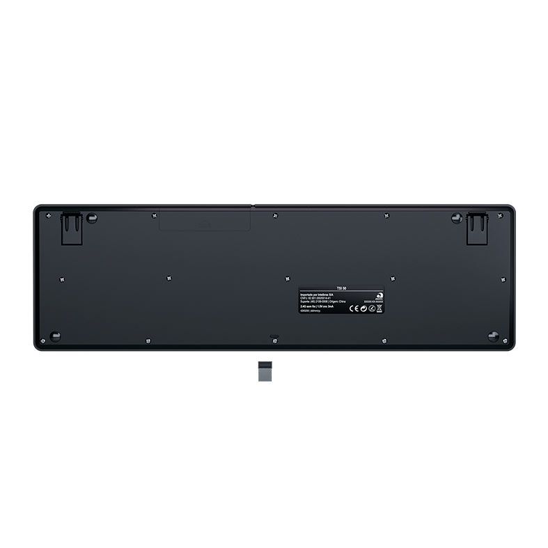 Kit Teclado e Mouse Wireless Intelbras CSI 50, ABNT2, 1200DPI, CSI50-PRETO