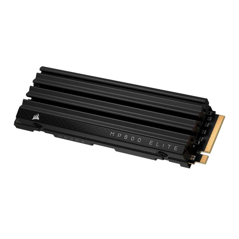 SSD Corsair MP600 Elite With Heatsink, 1TB, M.2 2280, PCIe NVMe, Leitura 7000MB/s, Gravacao 6200MB/s, CSSD-F1000GBMP600EHS