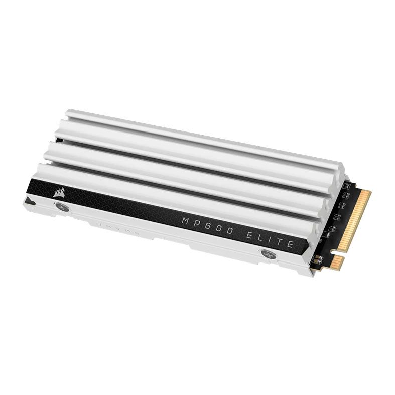 SSD Corsair MP600 Elite For PS5, 2TB, M.2 2280, PCIe NVMe, Leitura 7000MB/s, Gravacao 6500MB/s, CSSD-F2000GBMP600ECS
