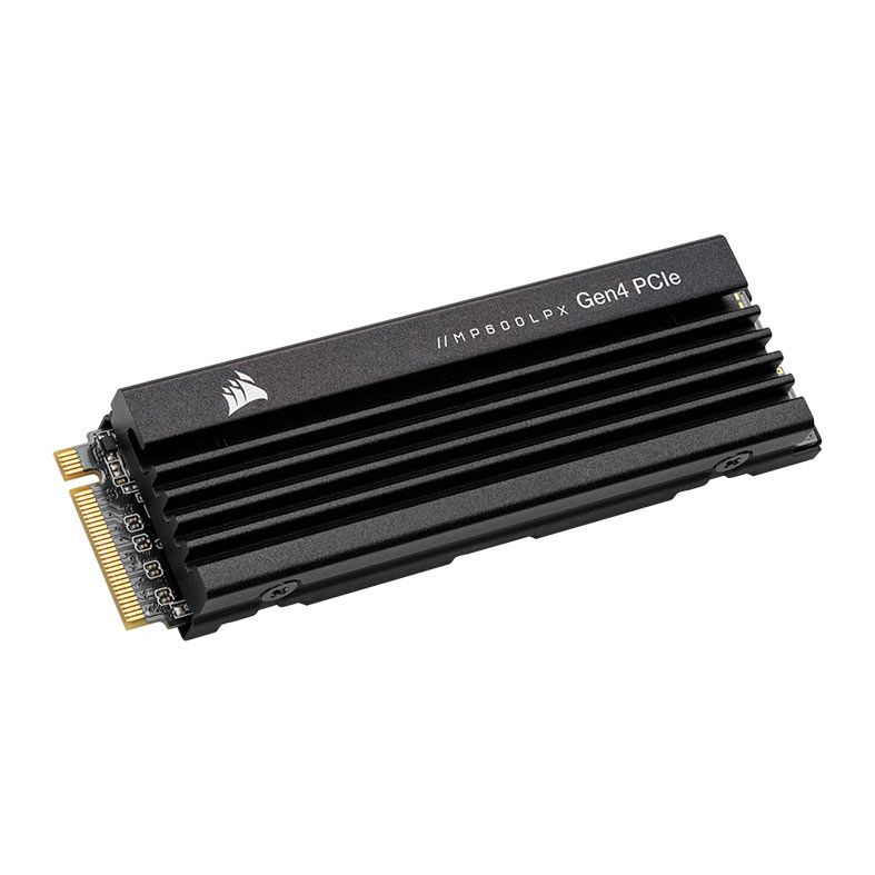 SSD Corsair MP600 PRO LPX, 2TB, M.2 2280, PCIe NVMe, Leitura 7100MB/s, Gravacao 6800MB/s, Compativel com PS5, CSSD-F2000GBMP600PLP