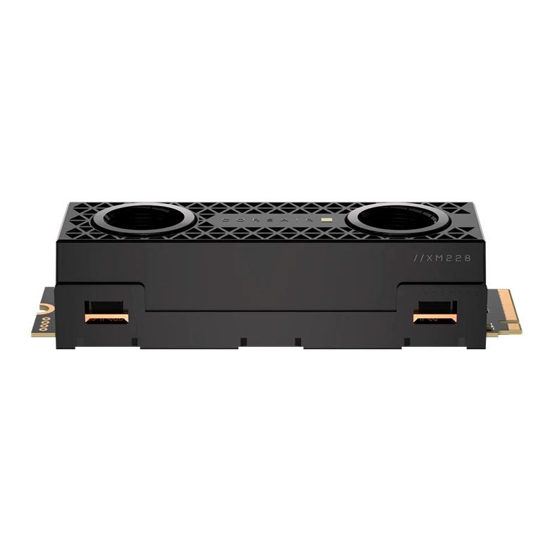 SSD Corsair MP700 Pro, 2TB, M.2 2280, PCIe NVMe, Leitura 12400MB/s, Gravacao 11800MB/s, CSSD-F2000GBMP700PHX