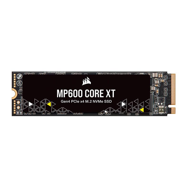 SSD Corsair MP600 Core XT, 4TB, M.2 2280, PCIe NVMe, Leitura 5000MB/s, Gravacao 4400MB/s, CSSD-F4000GBMP600CXT