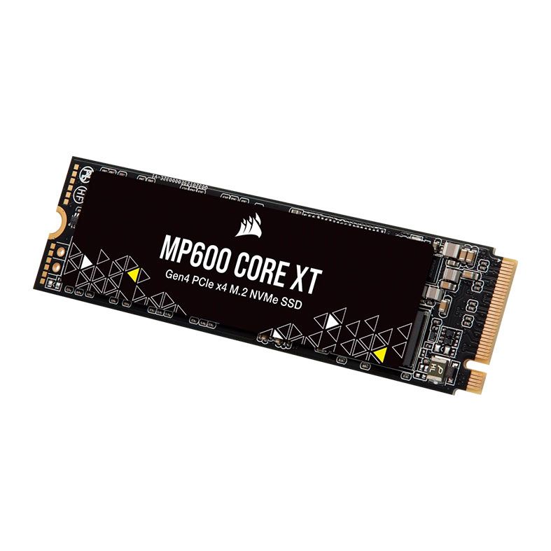 SSD Corsair MP600 Core XT, 4TB, M.2 2280, PCIe NVMe, Leitura 5000MB/s, Gravacao 4400MB/s, CSSD-F4000GBMP600CXT