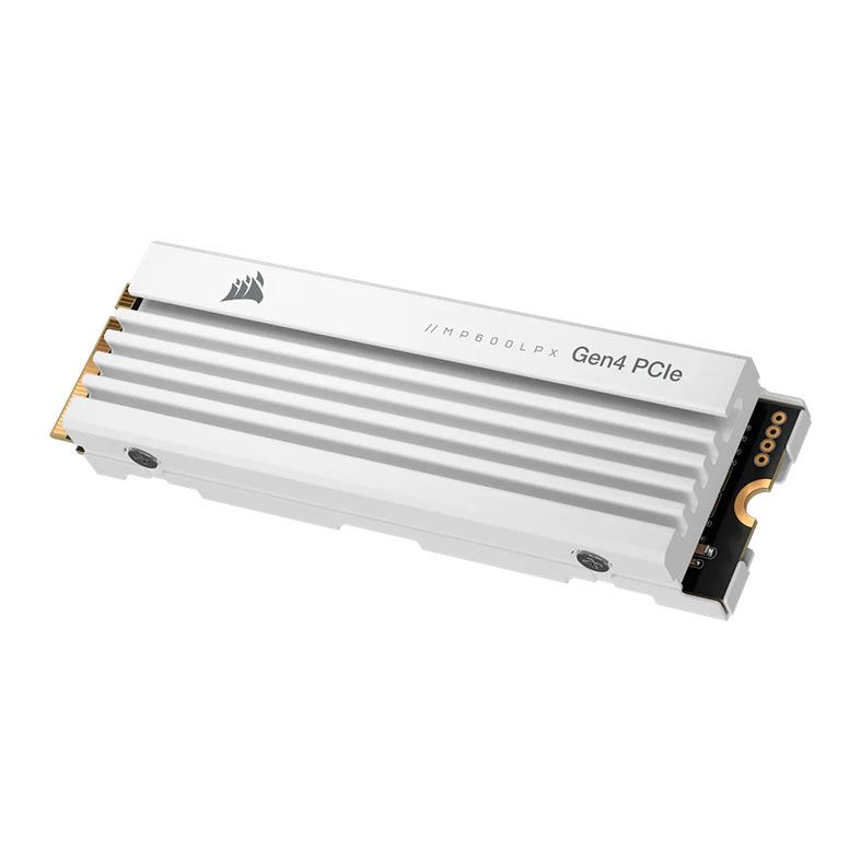 SSD Corsair MP600 Pro LPX, 4TB, M.2 2280, PCIe NVMe, Leitura 7100MB/s, Gravacao 6800MB/s, CSSD-F4000GBMP600PLPW