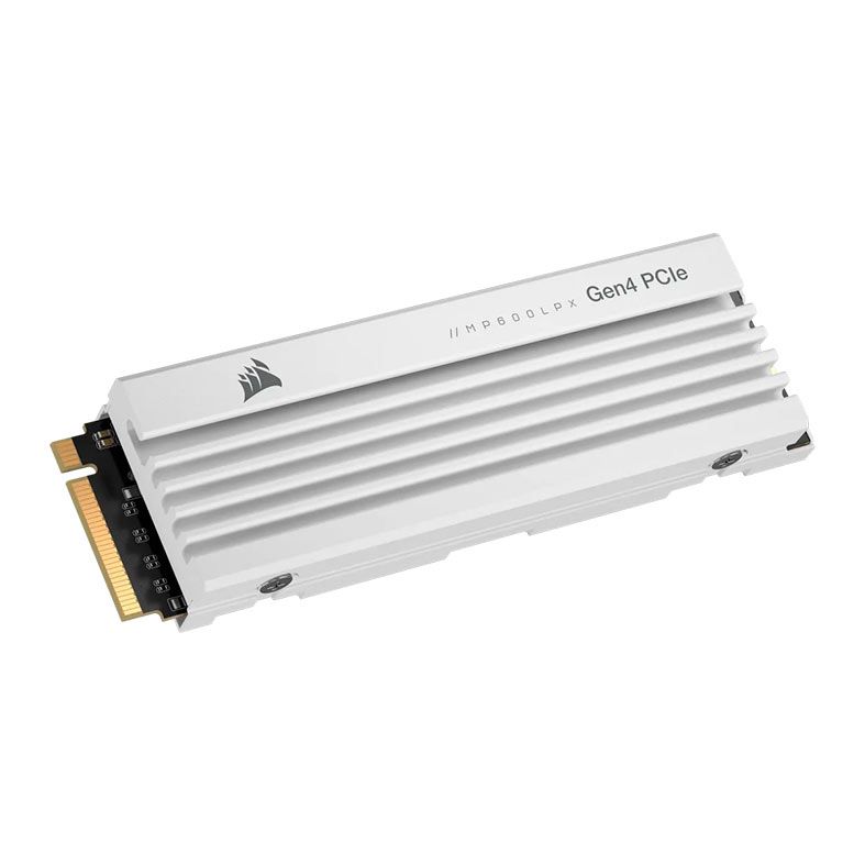 SSD Corsair MP600 Pro LPX, 4TB, M.2 2280, PCIe NVMe, Leitura 7100MB/s, Gravacao 6800MB/s, CSSD-F4000GBMP600PLPW