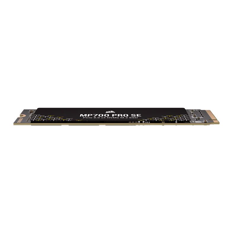 SSD Corsair MP700 Pro SE, 4TB, M.2 2280, PCIe 5.0 x4 NVMe, Leitura 14000MB/s, Gravacao 12000MB/s, Preto, CSSD-F4000GBMP700PNHS