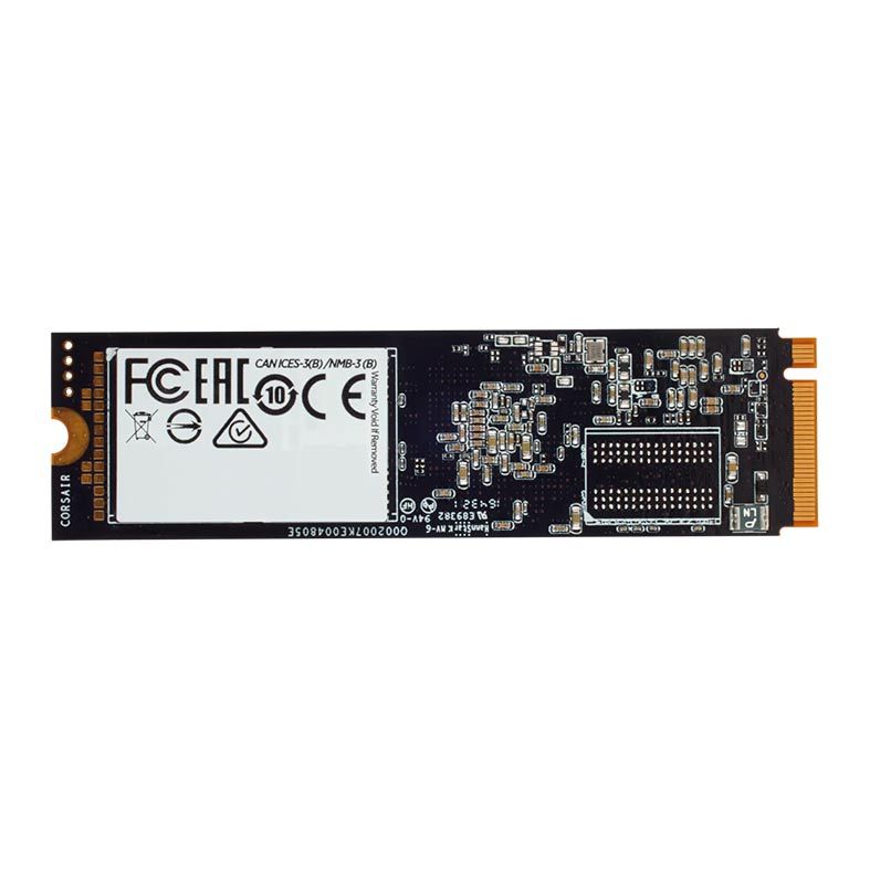 SSD Corsair Force MP510, 480GB, M.2 2280, PCIe NVMe, Leitura 3480MB/s, Gravacao 2000MB/s, CSSD-F480GBMP510B