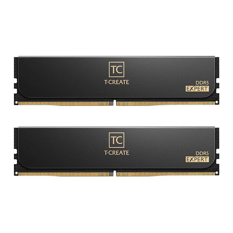 Memoria Team Group Expert, 96GB (2x48GB), DDR5, 6800MHz, C36, Preto, CTCED596G6800HC36DDC01
