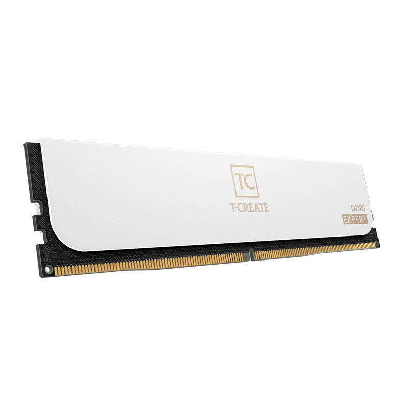 Memoria Team Group T-Create Expert, 64GB (2x32GB), DDR5, 6000MHz, C38, Branco, CTCWD564G6000HC38JDC01