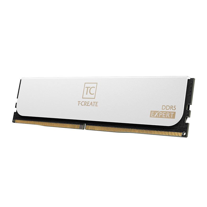 Memoria Team Group T-Create Expert, 64GB (2x32GB), DDR5, 6000MHz, C38, Branco, CTCWD564G6000HC38JDC01