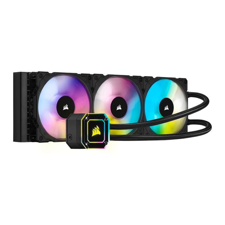 Water Cooler Corsair iCUE H150i Elite Capellix, RGB, 360mm, CW-9060048-WW