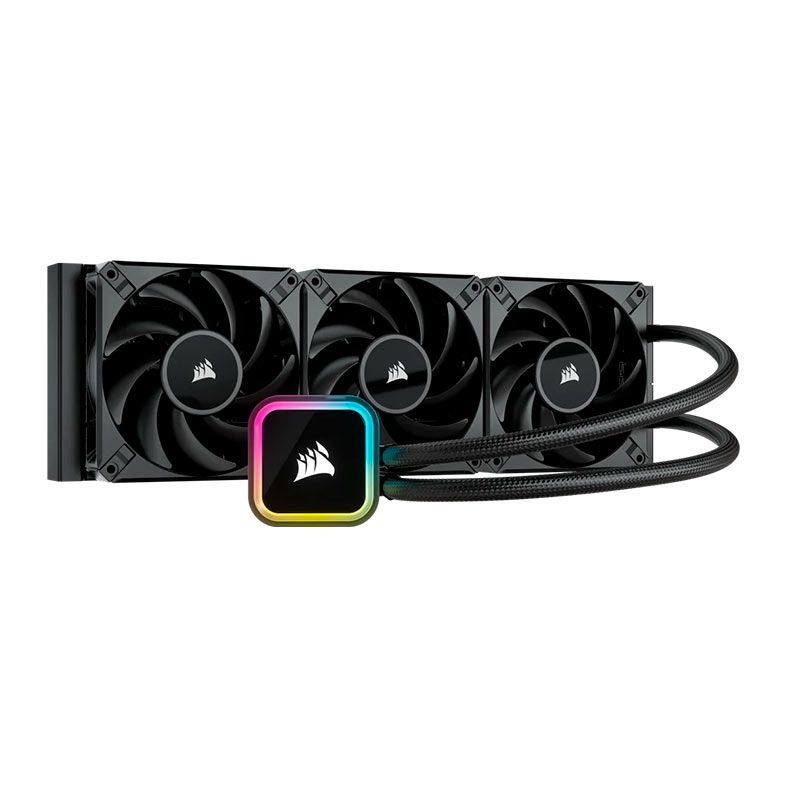 Water Cooler Corsair ICUE H150i RGB Elite, 360mm, Preto, CW-9060060-WW