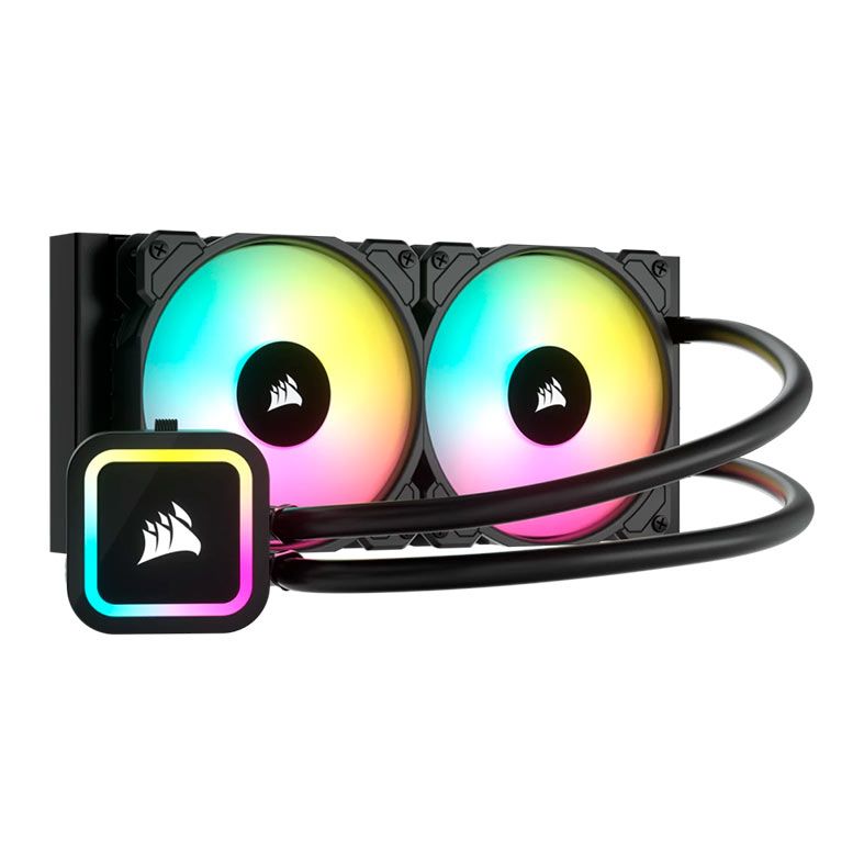 Water Cooler Corsair H100x Elite, RGB, 240mm, CW-9060065-WW2
