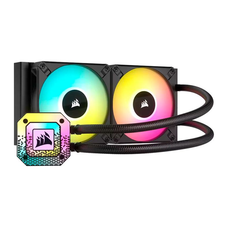 Water Cooler Corsair Icue H100i Elite Capellix XT, RGB, 240mm, Preto, CW-9060068-WW