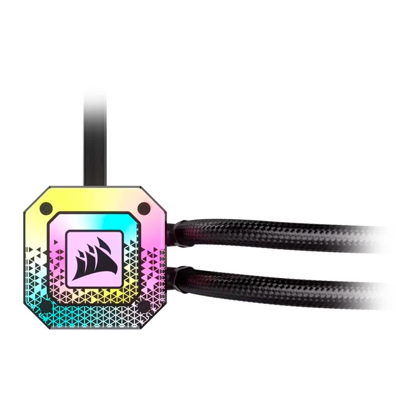 Water Cooler Corsair Icue H100i Elite Capellix XT, RGB, 240mm, Preto, CW-9060068-WW