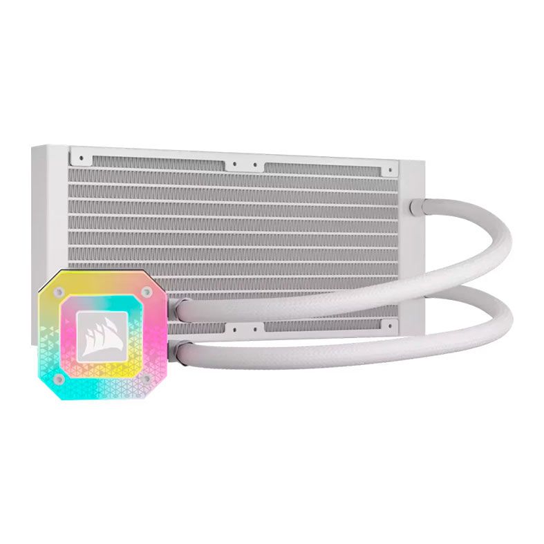 Water Cooler Corsair Icue H100i Elite Capellix XT, RGB, 240mm, Branco, CW-9060072-WW