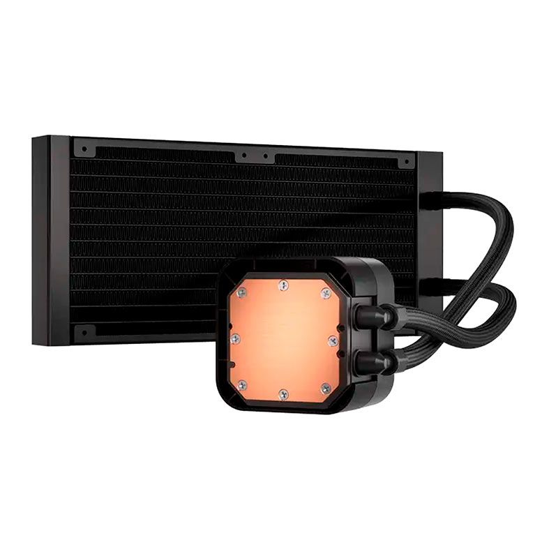 Water Cooler Corsair Icue H100i Elite LCD XT, RGB, 240mm, Preto, CW-9060074-WW