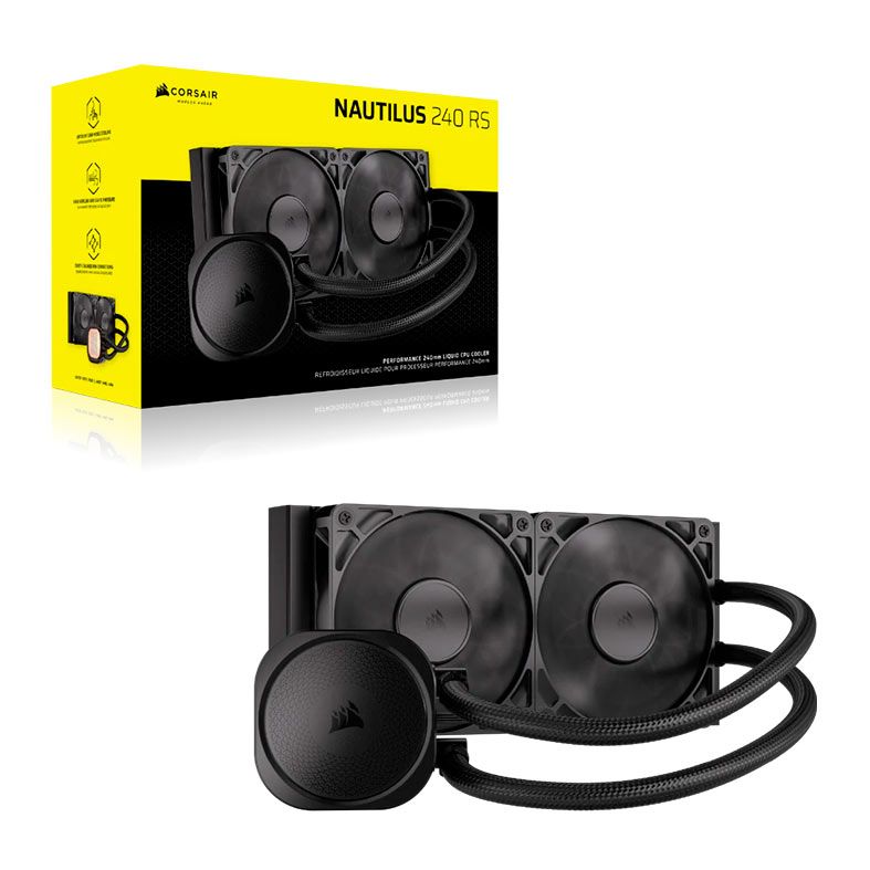Water Cooler Corsair Nautilus 240 RS, 240mm, Preto, CW-9060088-WW
