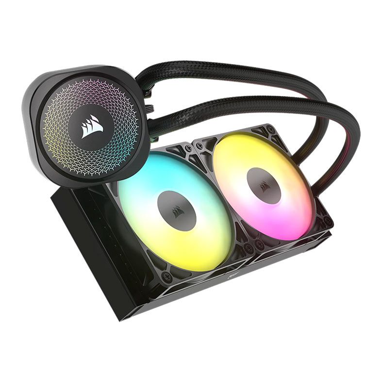 Water Cooler Corsair Nautilus 240 RS, ARGB, 240mm, Preto, CW-9060092-WW