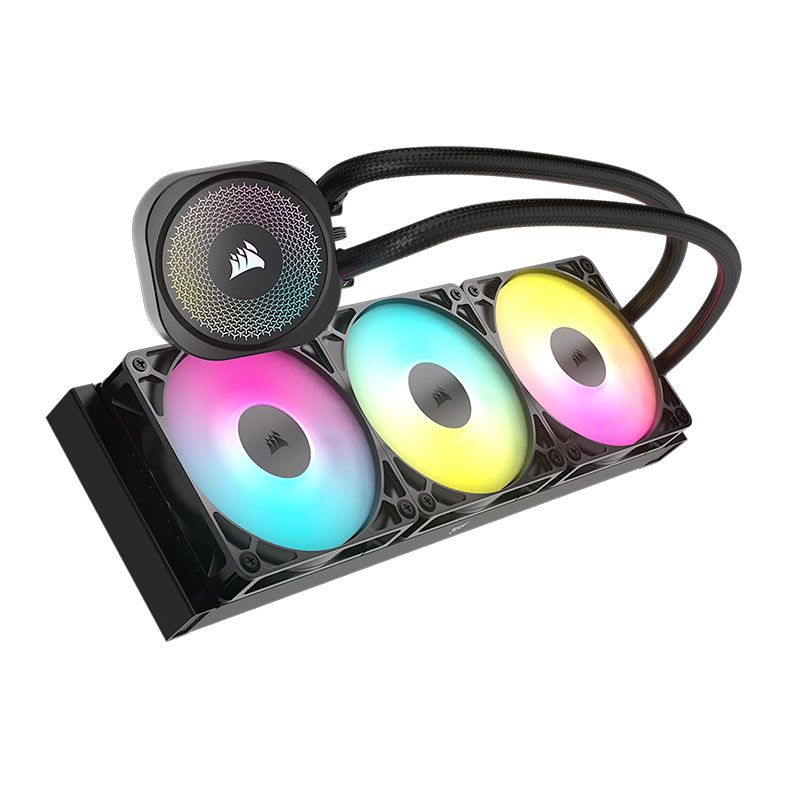 Water Cooler Corsair Nautilus 360 RS, ARGB, 360mm, Preto, CW