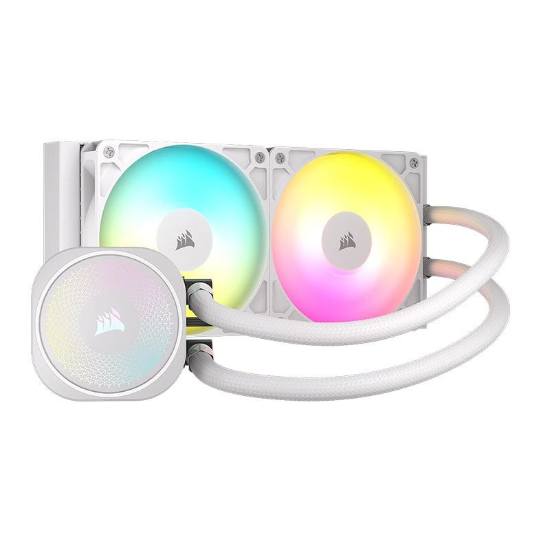 Water Cooler Corsair Nautilus 240 RS, ARGB, 240mm, Branco, CW-9060094-WW