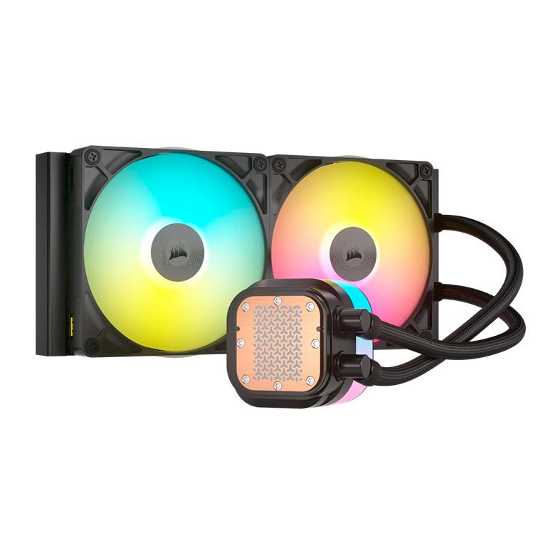 Water Cooler Corsair Icue Link Titan 280 RX AIO, RGB, 280mm, Preto, CW-9061017-WW