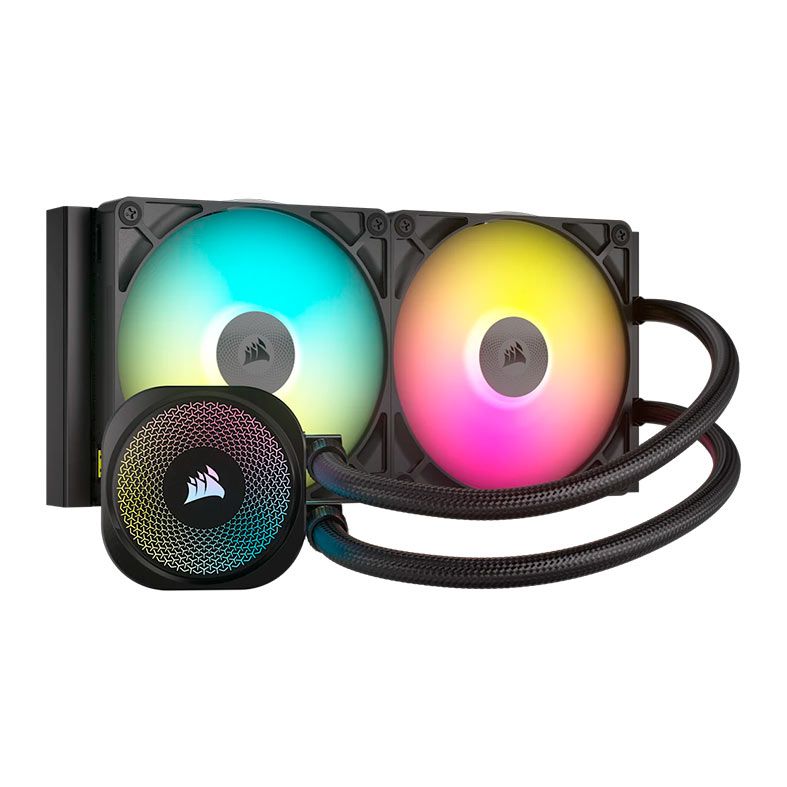 Water Cooler Corsair Icue Link Titan 280 RX AIO, RGB, 280mm, Preto, CW-9061017-WW