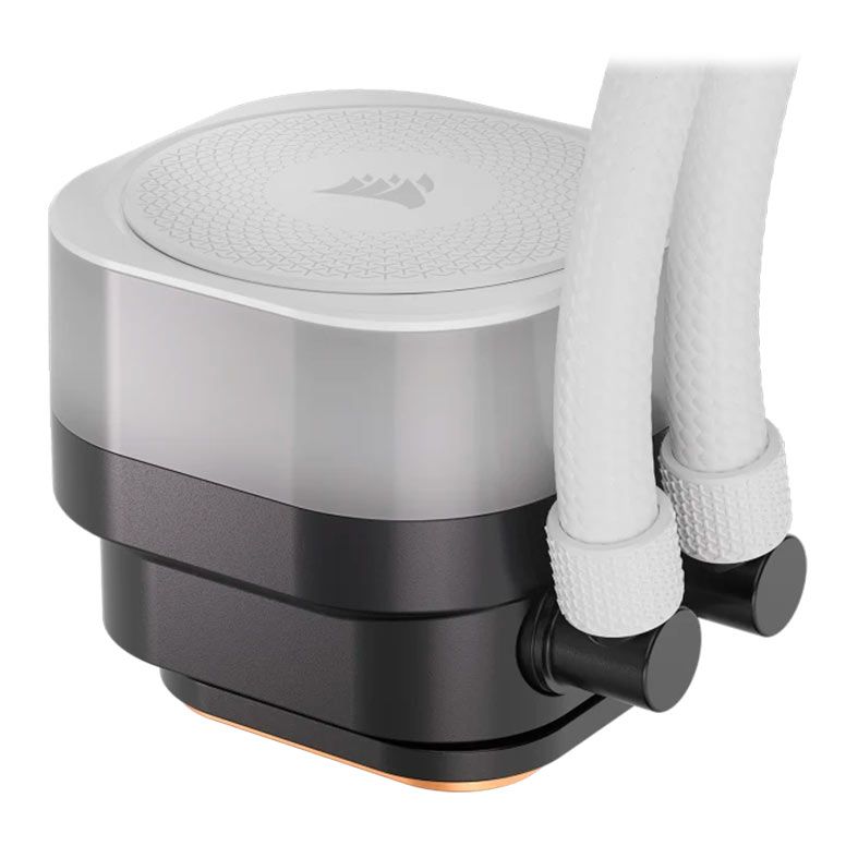 Water Cooler Corsair Icue Link Titan 240 RX AIO, RGB, 240mm, Branco, CW-9061020-WW