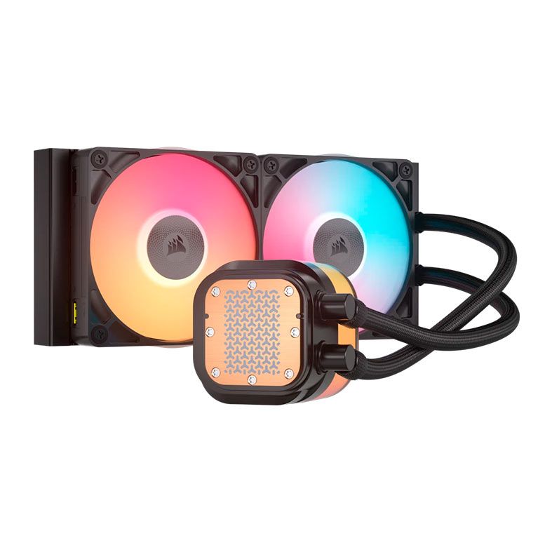 Water Cooler Corsair Icue Link Titan 240 RX, RGB, 240mm, Preto, CW-9061022-WW