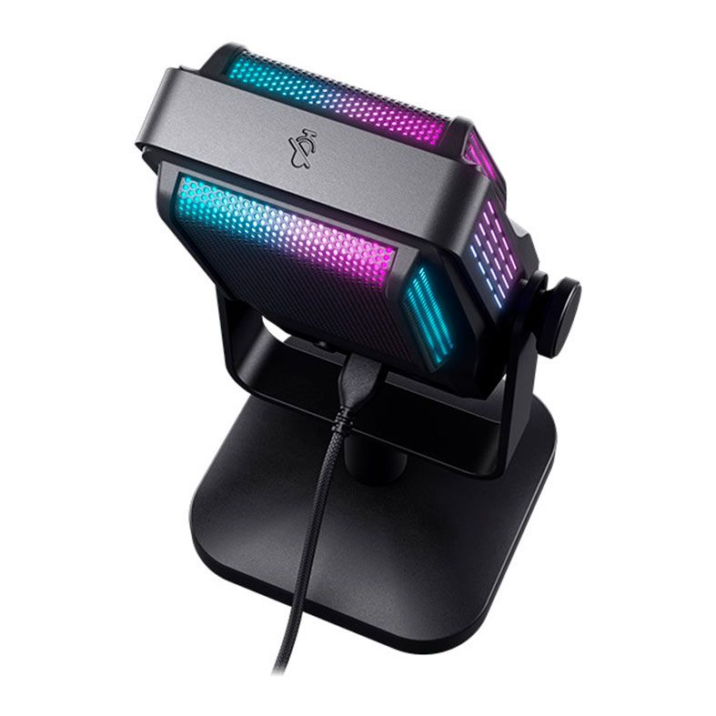 Microfone Condensador Cherry Xtrfy NGALE R, RGB, USB, Preto, CX-NGALE-R-RGB-BLACK