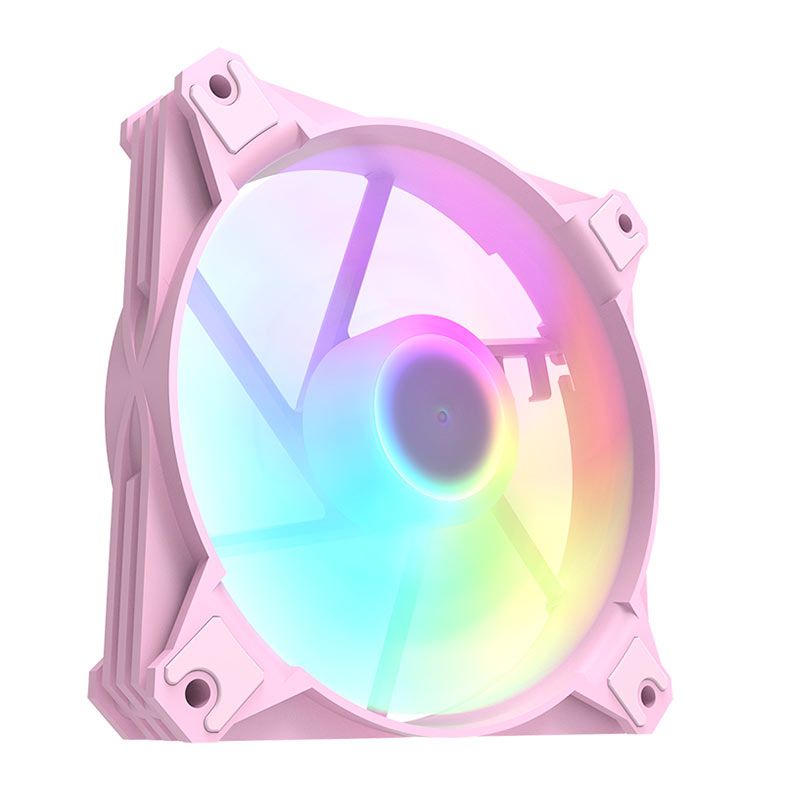 Ventoinha Aigo Darkflash CX6, 120mm, ARGB, Rosa, CX6-PINK