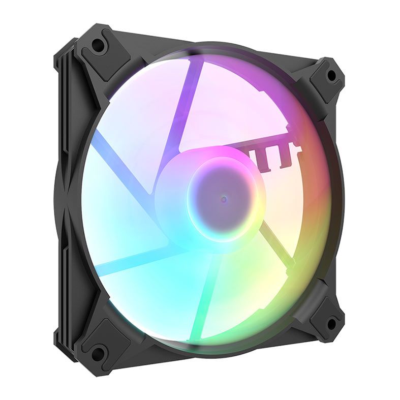 Kit Ventoinha Aigo Darkflash CX6, RGB, 3x120mm, Preto, CX6-3IN1