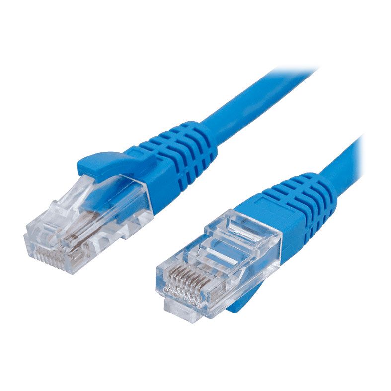 Cabo de Rede Seccon Seclan, Cat.6, 1,0 M, Azul, CY-5128-CAT6-1.0M-BL