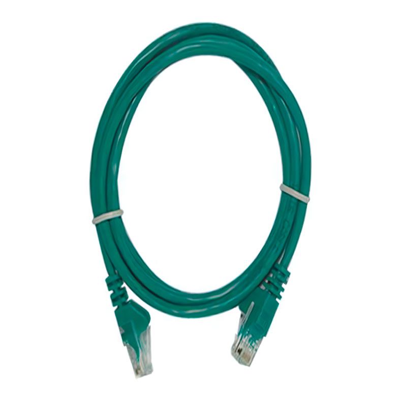 Cabo de Rede Seccon Seclan, Cat.5, 1.5m, Verde, CY-PC1.5M-5-GR