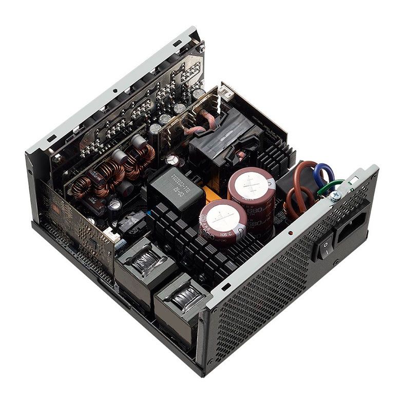 Fonte XPG Cybercore, 1000w, 80 Plus Platinum, Full Modular, Preto, CYBERCORE1000P-BKCBR
