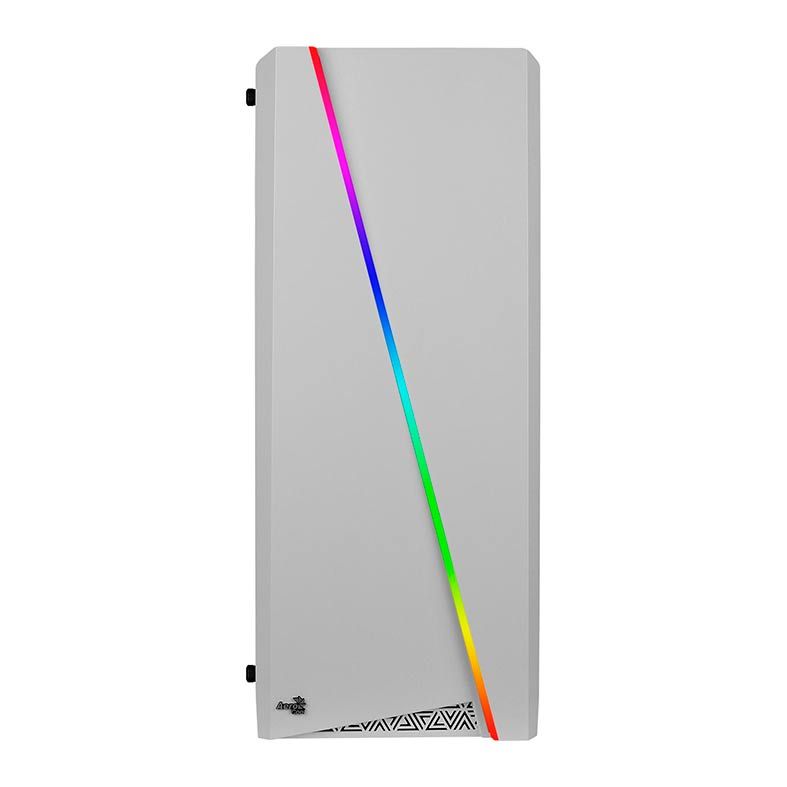 Gabinete AeroCool Cylon Branco RGB Lateral Acrilico