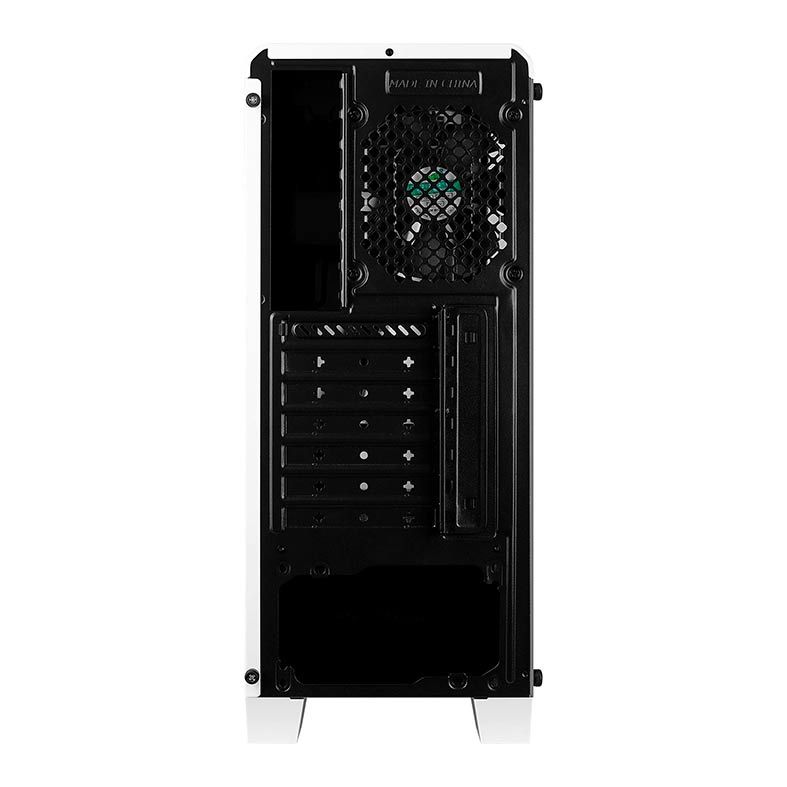 Gabinete AeroCool Cylon Branco RGB Lateral Acrilico