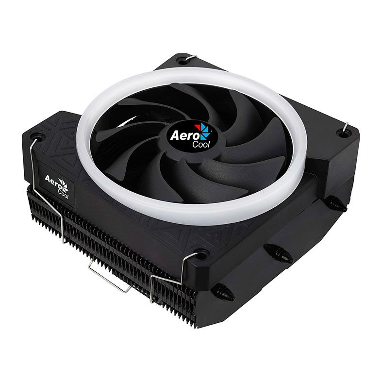 Cooler para Processador Aerocool Cylon 3H, ARGB, 120mm, Preto, CYLON3H-ARGB