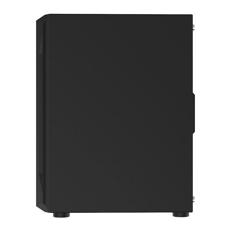 Gabinete Gamer Alseye Cystal, Mid-Tower, Lateral de Vidro, Preto, CYSTAL-BK