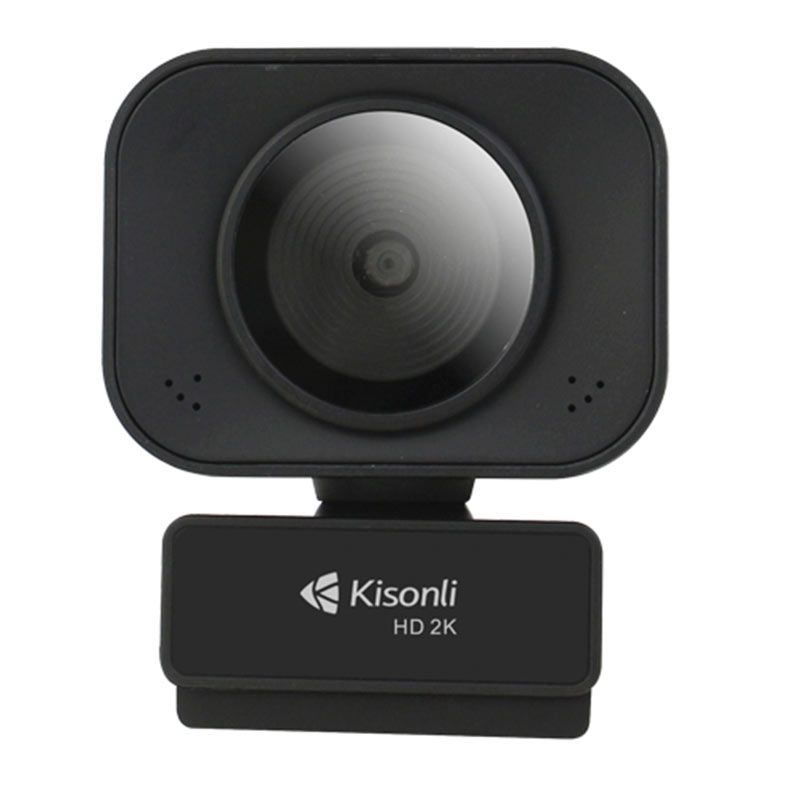 PRE VENDA - Webcam Kisonli D4-2K, 2K, USB, Preta, D4-2K