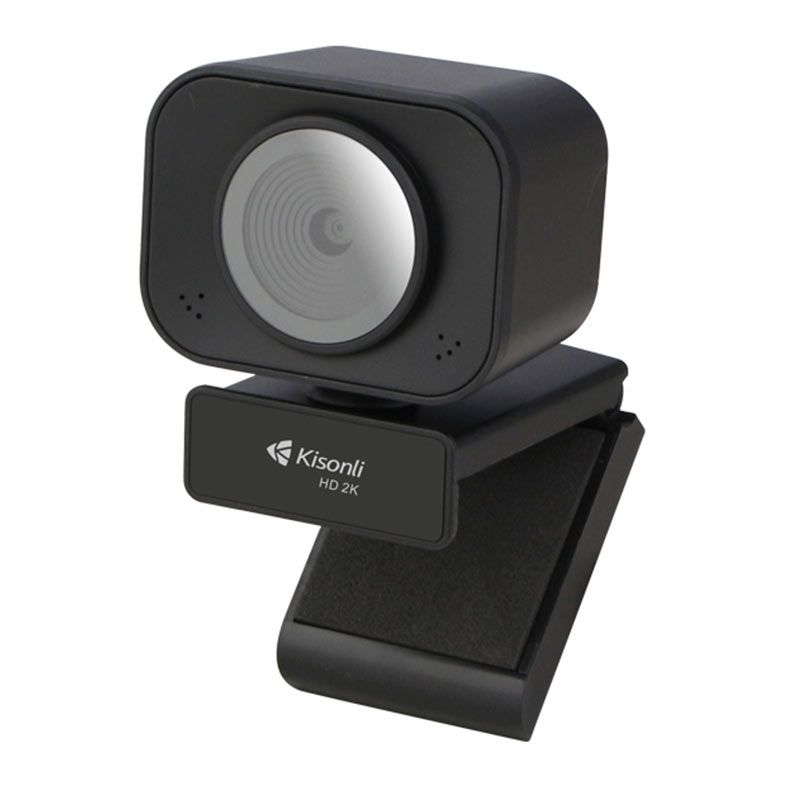 PRE VENDA - Webcam Kisonli D4-2K, 2K, USB, Preta, D4-2K