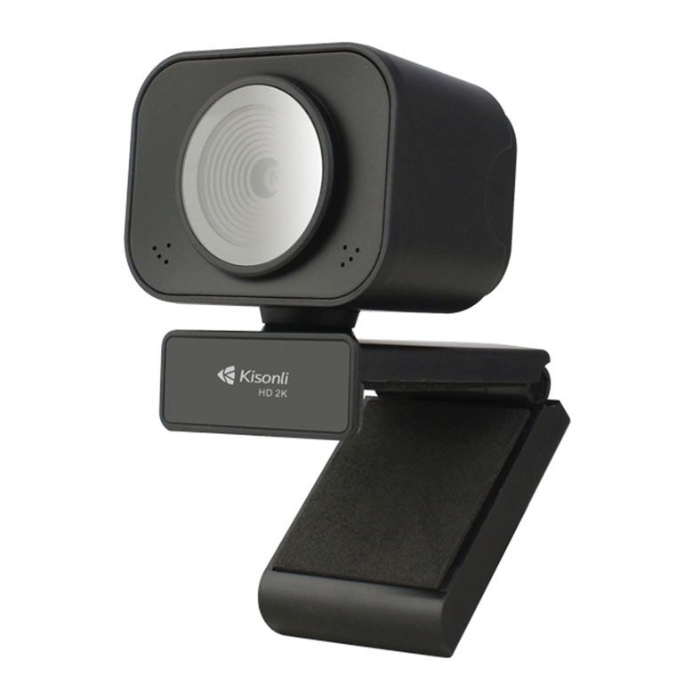 PRE VENDA - Webcam Kisonli D4-2K, 2K, USB, Preta, D4-2K